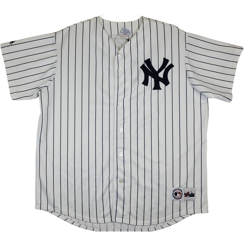 (90s) New York Yankees Pinstripe Majestic Jersey