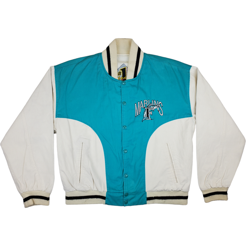 (90s) Florida Marlins MLB Bomber Jacket