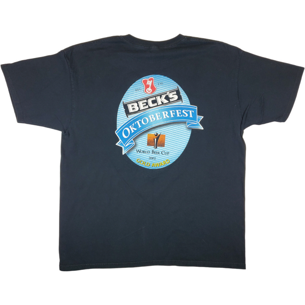 (2002) Beck's Beer Oktoberfest Life Beckons T-Shirt