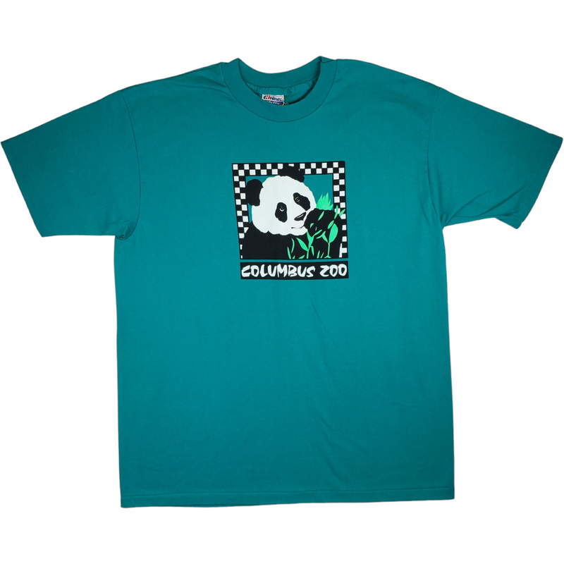 (90s) Panda Bamboo Columbus Ohio Zoo Graphic T-Shirt
