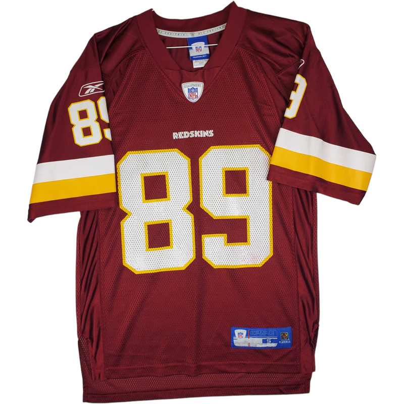 (00s) Santana Moss Redskins Reebok #89 NFL Jersey