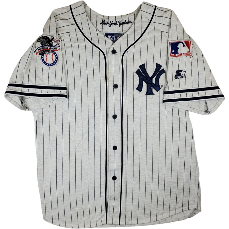 (90s) New York Yankees Starter Pinstripe MLB Jersey