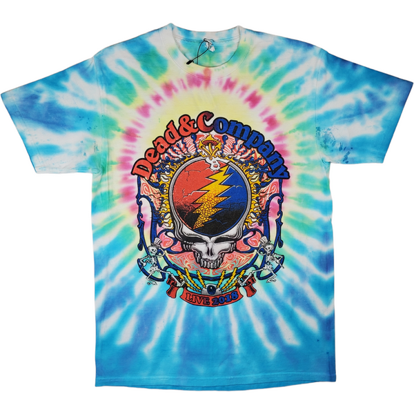 (2018) Grateful Dead & Company Tie Dye Concert T-Shirt