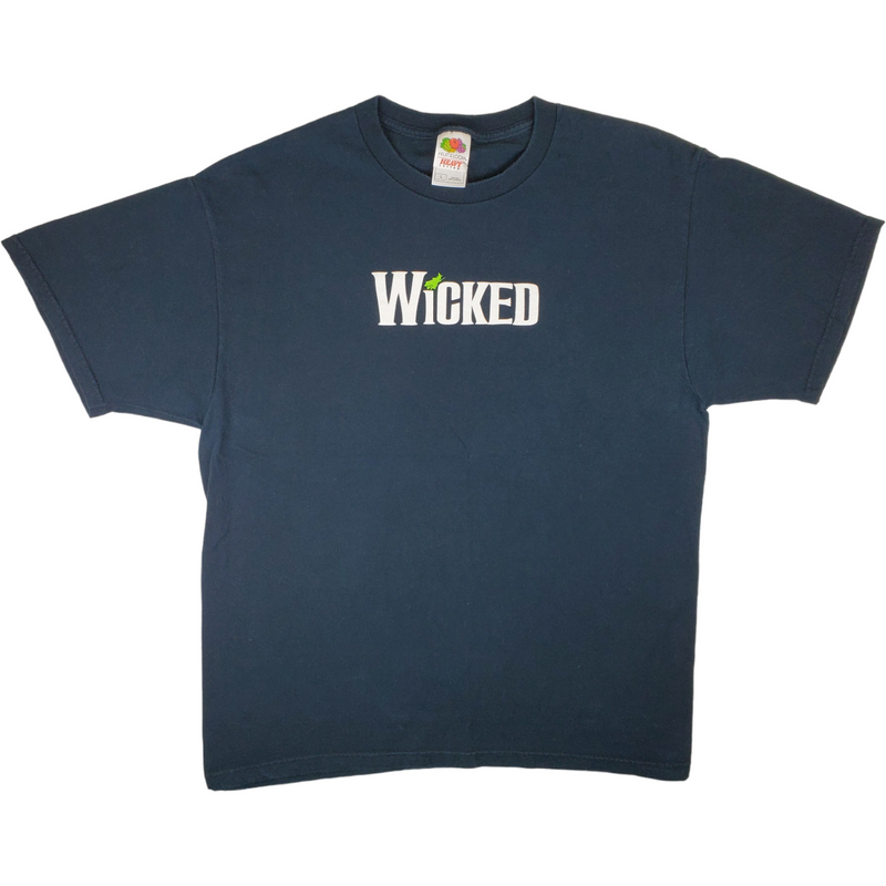 (00s) Wicked 'Defy Gravity' Wizards of Oz Broadway Play T-Shirt