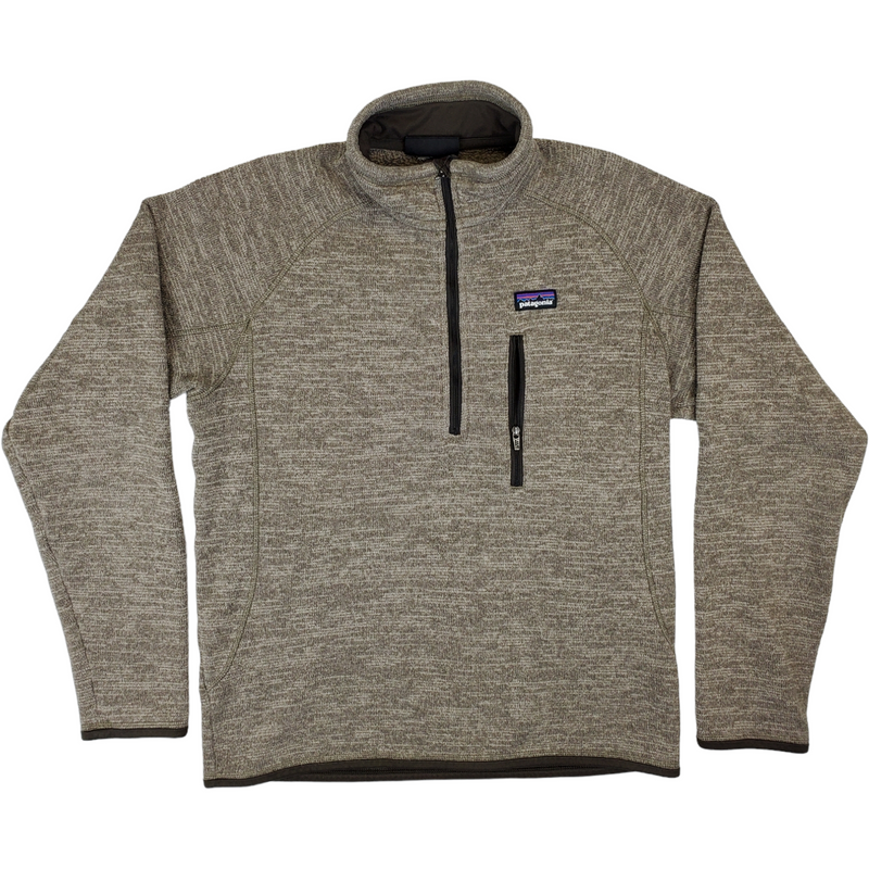 (modern) Patagonia Brown 1/2 Zip Sweatshirt