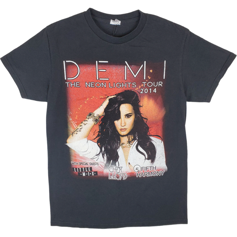 (2014) Demi Lovato The Neon Lights Tour Concert T-Shirt