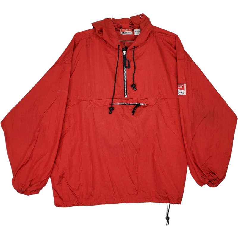 (90s) Marlboro Cigarettes Packable Windbreaker