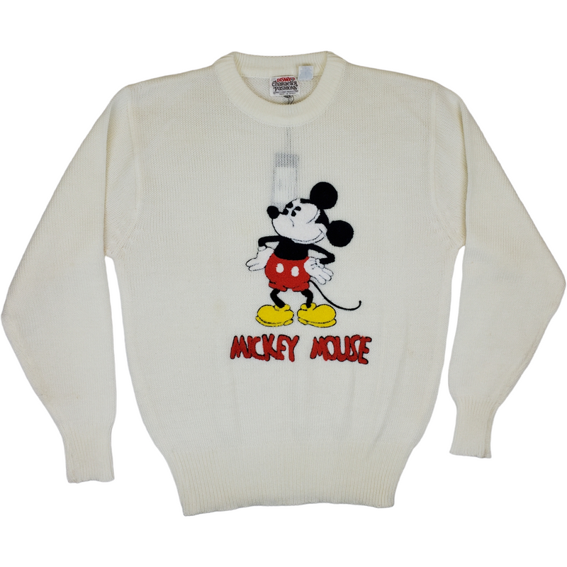 (80s) Mickey Mouse Disney Character Fashions Sweater