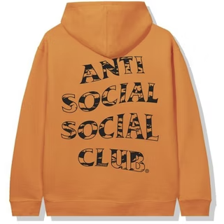 Anti Social Social Club Country Hoodie Orange