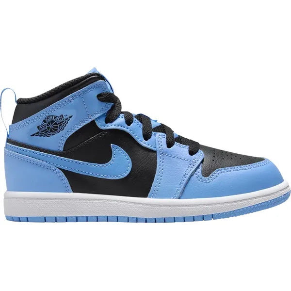 Air Jordan 1 Mid PS 'University Blue Black'