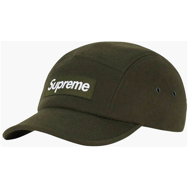 Supreme Featherweight Wool Camp Cap (FW17) Olive