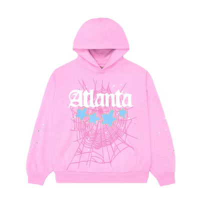 Sp5der Atlanta Hoodie 'Pink'