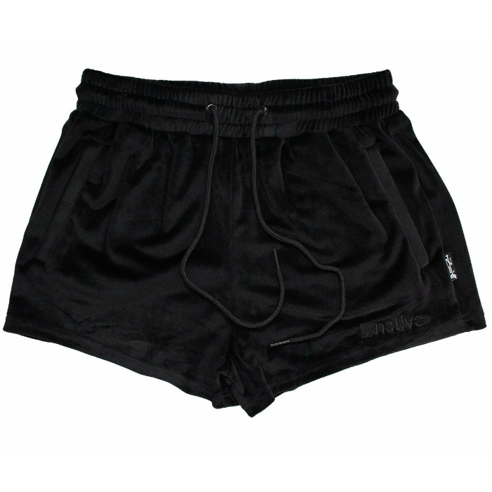 Native Velour Shorties 'Blackout'