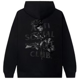 Anti Social Club Hell O Rose Hoodie 'Black