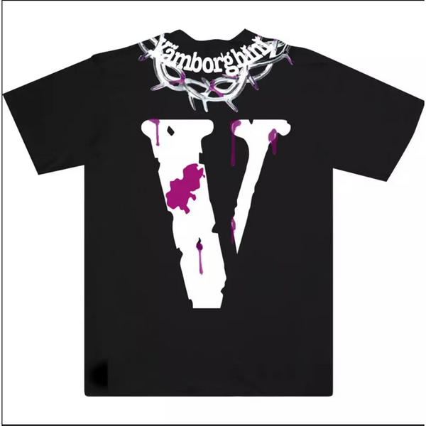 Vlone x Yams Day Jesus Piece T-Shirt 'Black'