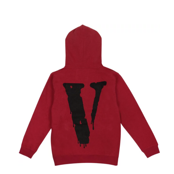 Vlone x Nav Bad Habits Drip Pullover Sweatshirt 'Red'