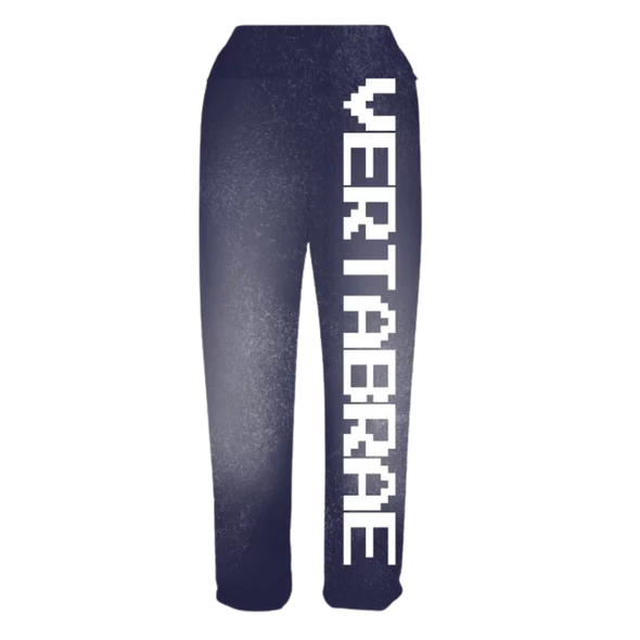 Vertebrae C-2 Pants Washed (Navy & White)