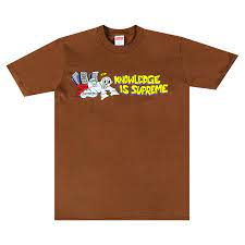 Supreme Knowledge Tee 'Brown'