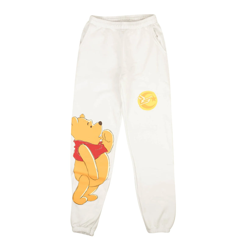 White Biggs Winnie the Pooh Sweatpants