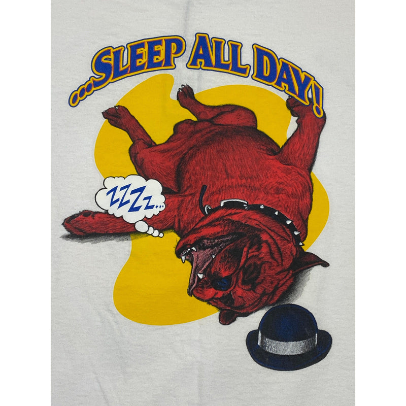 (90s) Party All Night 'Lead Dog' Beer Spring Break T-Shirt