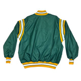 (90s) Green Bay Packers NFL Delong 1/4 Zip Pullover Jacket