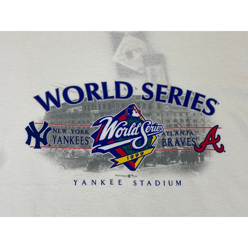 (90s) Yankees vs Braves 1999 MLB World Series T-Shirt w/ Tags