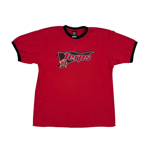 (90s) University of Maryland Terps Nike Ringer T-Shirt