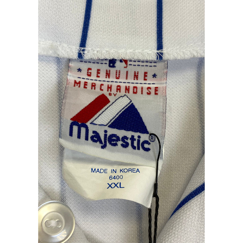 (00s) Chicago Cubs Majestic MLB Pinstripe Baseball Jersey