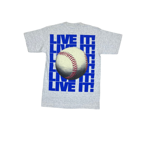 (90s) Baseball, Pitch Catch Hit Strike Tag Life Sports T-Shirt