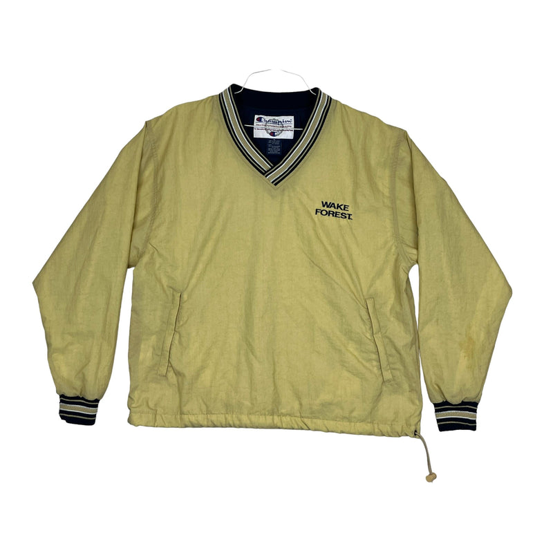 (90s) Wake Forest University Champion Gold Pullover