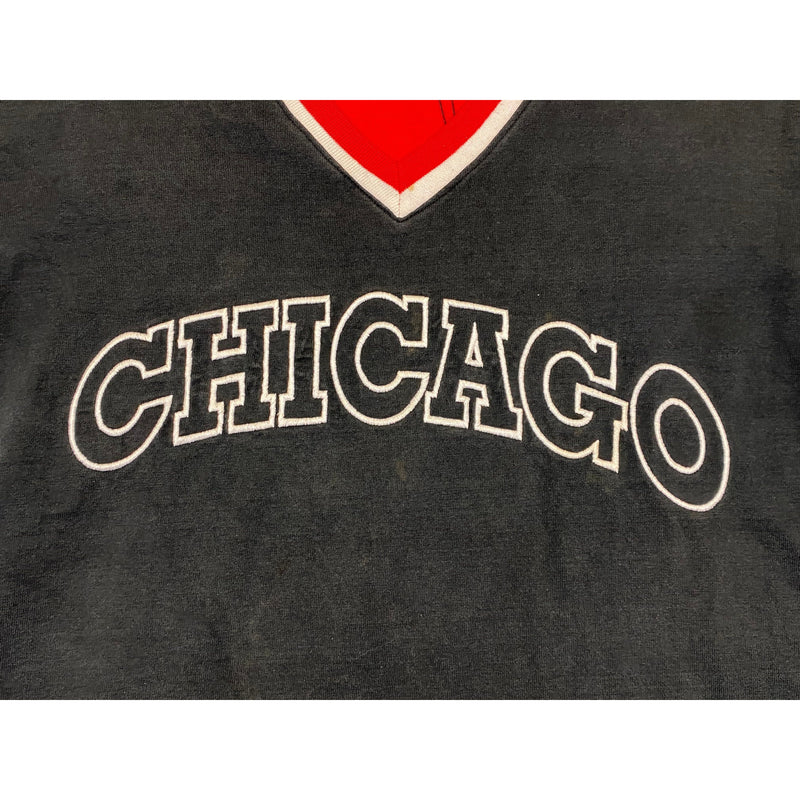 (90s) Chicago Bulls Champion Shooting Shirt Warm Up NBA Jersey