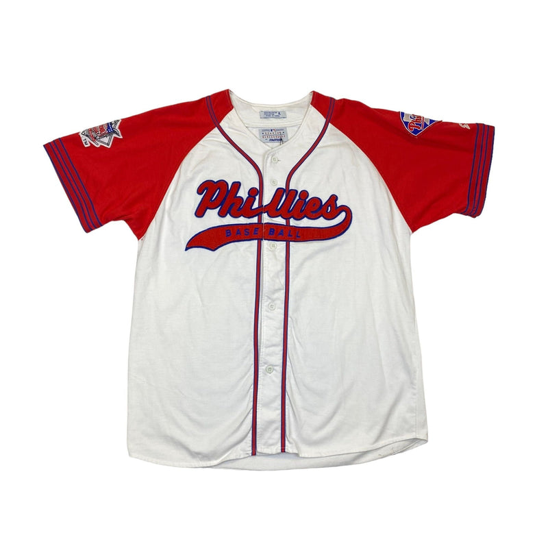 (90s) Philadelphia Phillies Starter Script MLB Baseball Jersey