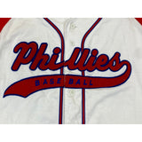 (90s) Philadelphia Phillies Starter Script MLB Baseball Jersey