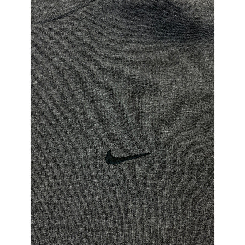 (90s) Nike Mini Swoosh Basic Gray Hoodie
