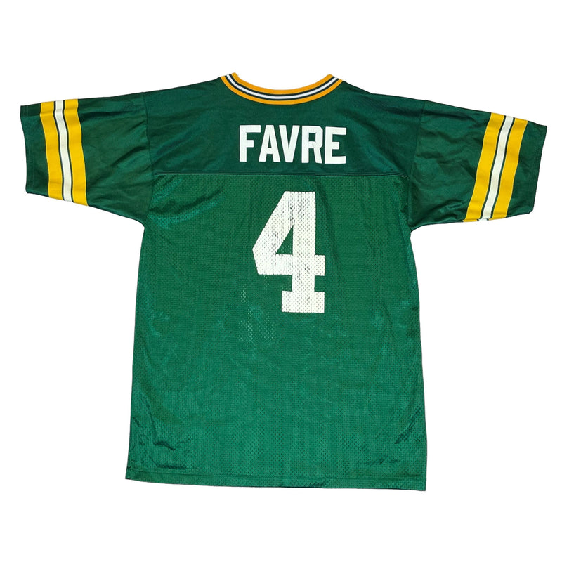 (90s) Brett Favre Green Bay Packers Logo Athletic NFL Jersey
