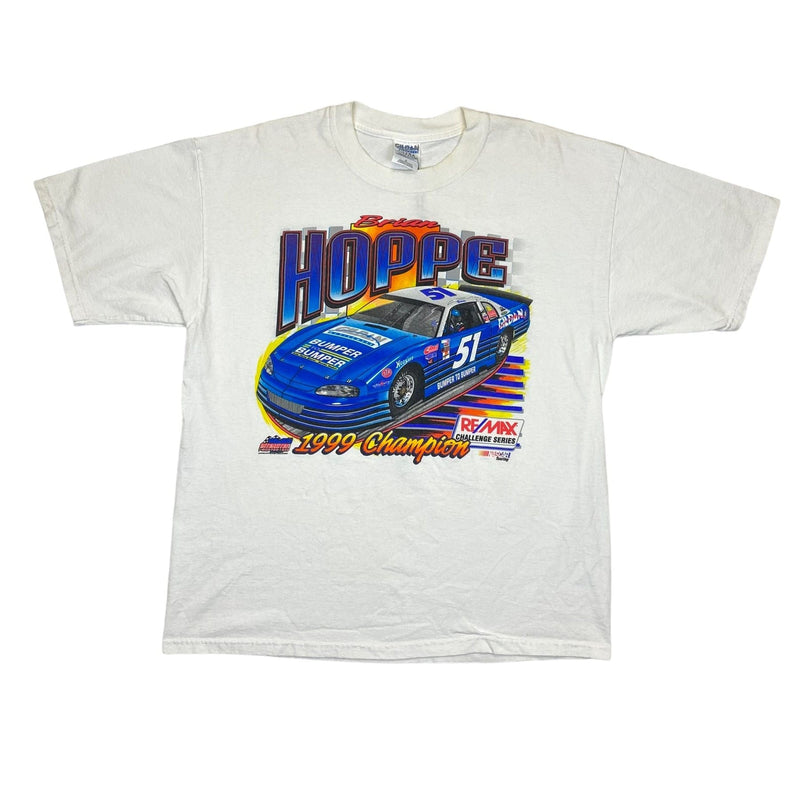 (90s) 1999 Brain Hoppe Gildan Activewear Racing Remax T-Shirt | Soleply