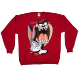 (90s) Tasmanian Devil Bugs Bunny Looney Tunes Taz Crewneck