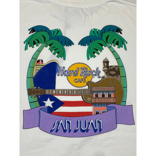 (90s) Hard Rock Cafe San Juan Puerto Rico Vacation T-Shirt