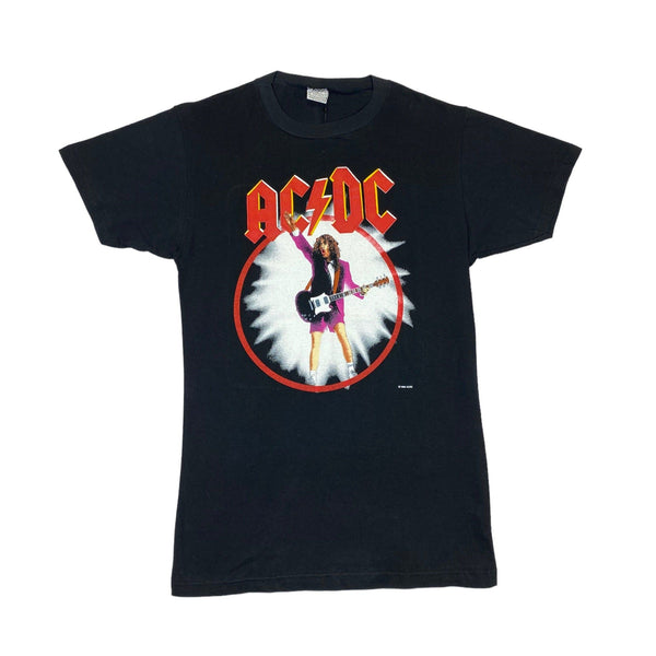 (80s) AC/DC Blow Up Your Video 1988 Tour Concert Europe T-Shirt