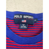 (90s) Polo Sport Ralph Lauren Red/Blue Striped T-Shirt